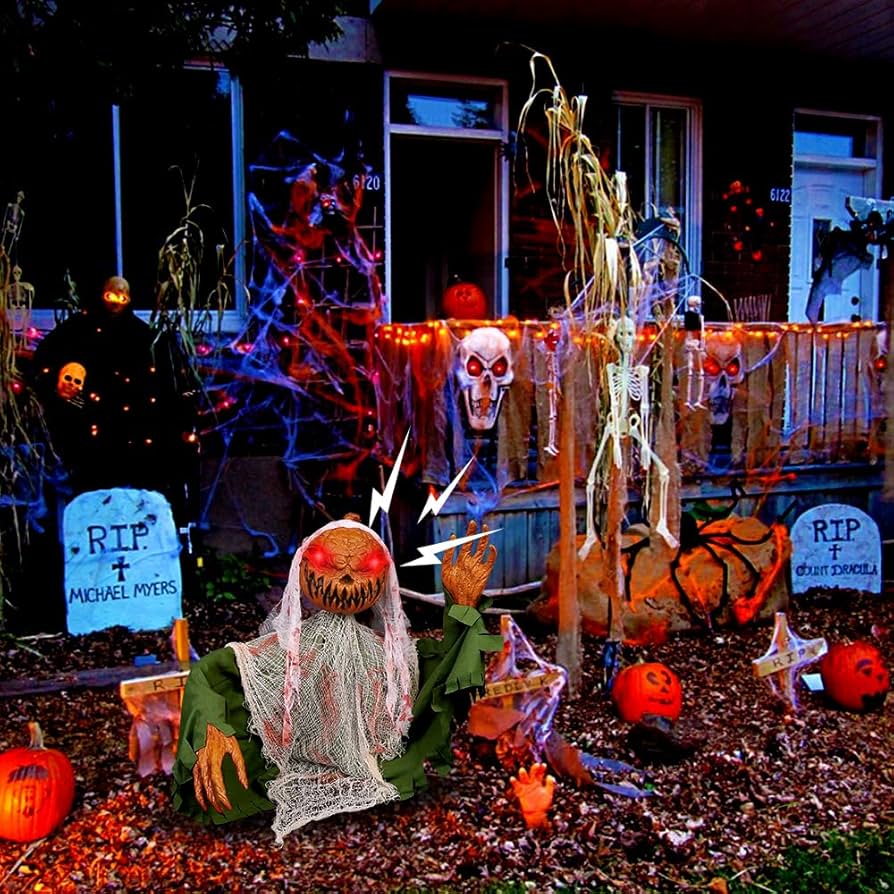 ぎゅな☺︎ Amazon.com : YUJUN Halloween Animated Zombie Groundbreaker